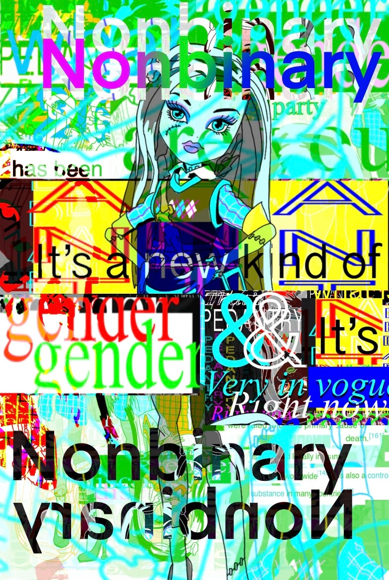 Hey Frankie! ”Nonbinary” Print